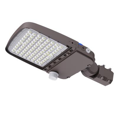 China ROAD CGT New Generation High Lumens Power Selectable Led Shoe Box Pole Parking Light for sale