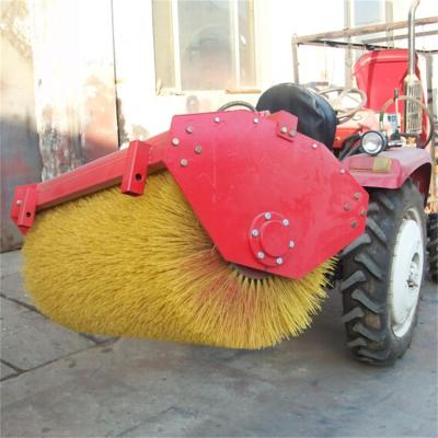 China Cheap Price CE Certificated Compact Snow and Road Clearing Machine Tractor Atv Small Mini Tow Mounted Street Broom Sweeper On Sale for sale