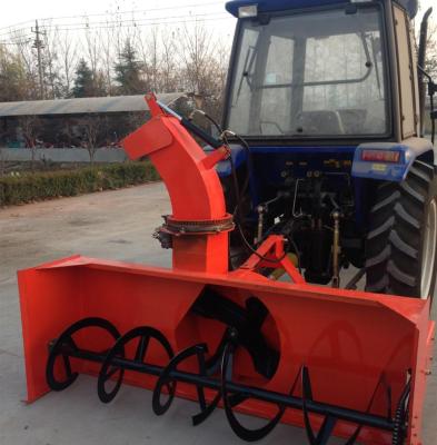 China Mini Farm Tractor Cheap Price Tractor Snow Thrower/Front Mounted Snow Blower Tractor/4 Wheel Drive Small Tractor With Snow Blower for sale