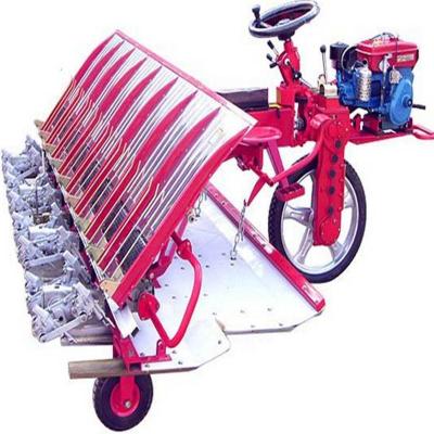 China Rice Planting High Efficiency Cultivating Sitting Type Manual Rice Field 6 Row Vietnam Rice Transplanter Planting Machine For Sale for sale