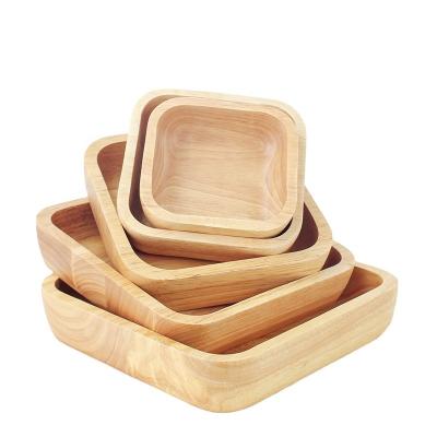 China China Wooden Tableware Bowls Eco Friendly Wooden Salad Salad Bowl for sale