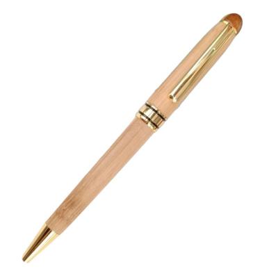 China China factory direct sale pen metal ball pen oil bamboo wood pen can be laser customized logo for sale