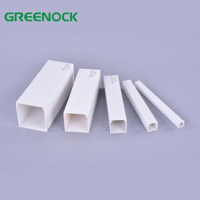 China Wholesale Full Size Fireproof Electrical Wire Installation China Manufacturer Trunking White PVC Plastic Cable Tray for sale