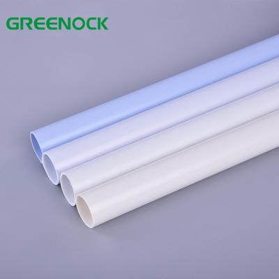 China Electric wire installation large diameter 60mm 80mm 110mm PVC fire resistant pipe, electric wire PVC pipe cover device for sale