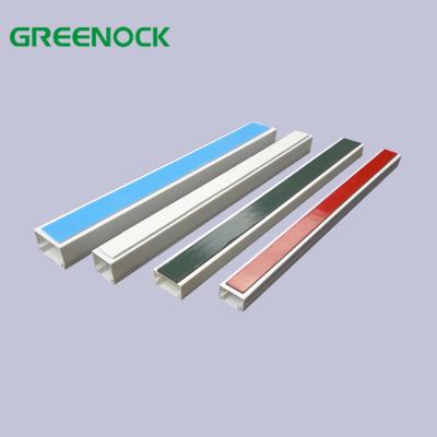 China Installation 4x4 16x25 25mm x 40mm Adhesive Decorative Cable Channel PVC Stick Plastic Cable Tray 16x25 Electrical Wire Tray for sale