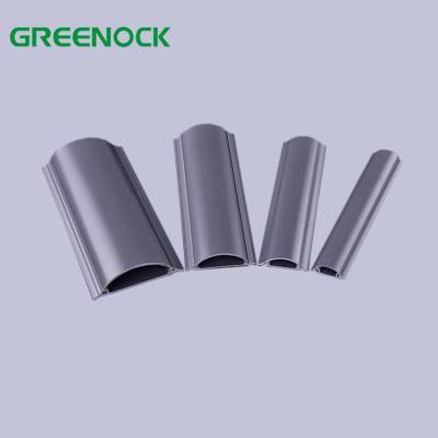 China Black Colored Electrical Wire Duct Wrap Floor PVC Floor Cable Wrap Flexible Installation Electrical Wires Installation for sale