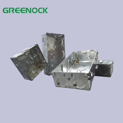 China Various Electrical Wire Installation Wholesale Size 3Way 3X3 Metal Electrical Junction Box for sale