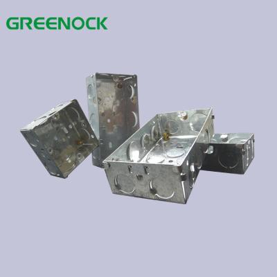 China Electric Cabinet 2X2 3X3 Metal Electrical Wire Installation Wholesale Various Size Steel Junction Box for sale