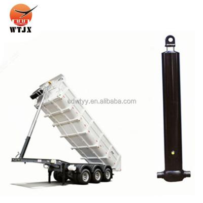 China Heavy Hydraulic Crane Truck /Dump Truck Tipper Trailer Tipper Hydraulic Cylinder Telescopic Cylinder /Dump Truck for sale