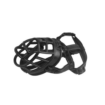 China Dogs Prevent Biting Chewing And Barking Soft Basket Silicone Muzzle For Dog for sale