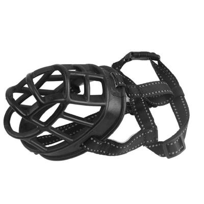 China Price Padded Breathable Dog Muzzle Fabric Good , Safe And Safe Pastic For Pet for sale