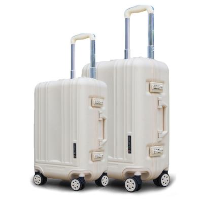 China 2020 Fashionable New Fashion Designer Trolley Set 100% PP Luggage for sale