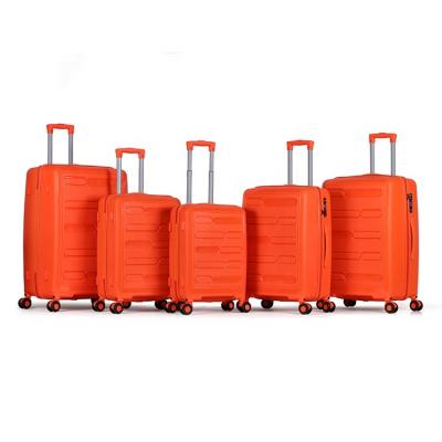 China High Quality PP Luggage Bag Trolley Case 20/22/24/26/28 Inch Suitcase PP Luggage for sale