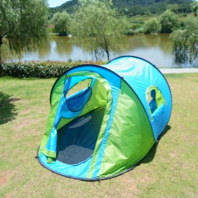 China Camouflage/Field Outdoor Cheap Automatic Camping Tent Inflatable Blue Pop Tent Tents for sale