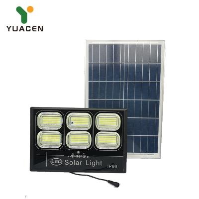 China Promotional Led Road Street Light Price List 100 W Solar Panel Flood for sale