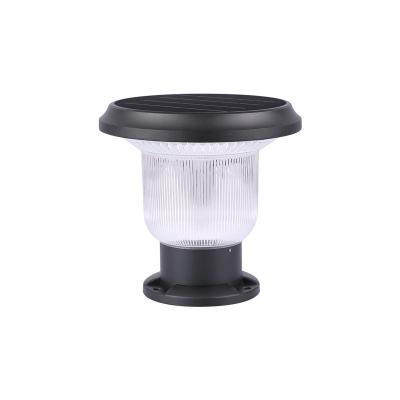 China Aluminum Solar Outdoor Courtyard Led Pillar Lamp Outdoor Waterproof Garden Villa Wall Door Lamp for sale