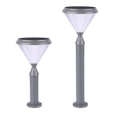 China Automatic Light Induction Lawn Lamp 5405 Community Super Bright Aluminum Garden Solar Modern Waterproof Outdoor Floor Lamp for sale