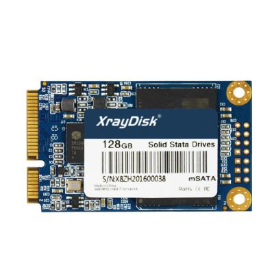 China Factory Price OEM SSD XrayDisk SSD 128GB mSATA Mini SATA Internal Solid State SSD Hard Disk Drive SSD for sale