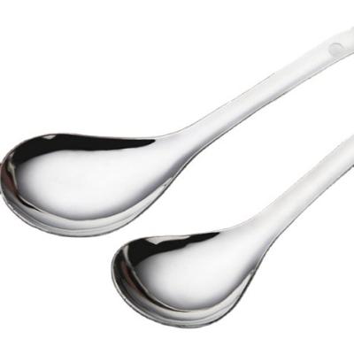 China Sustainable Stainless Steel Pocket Tableware Heat Resistant Cookware Kitchen Ladle for sale