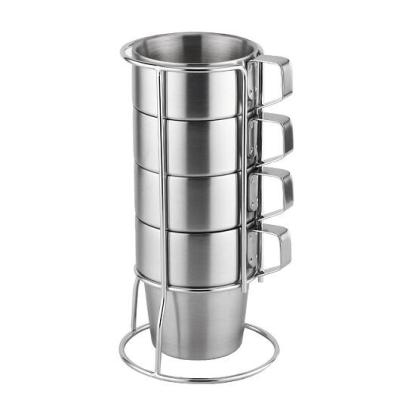 China High Quality Sustainable Stainless Steel Coffee Mug Logo Double Wall Stainless Steel Coffee Mug for sale