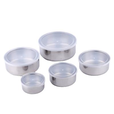 China New Stainless Steel Fresh Bowl Sustainable Hot Fresh Bowl 5 Sets Easy To Use for sale