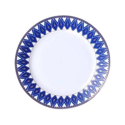 China New Modern Fashion Luxury Home Ceramic Resturant Tableware Dinnerware Sets for sale