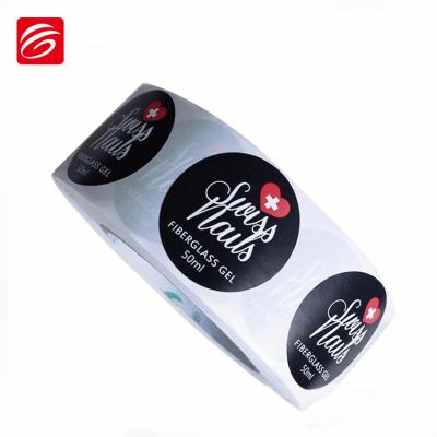 China Waterproof Custom Printed Self Adhesive Roll Label For Essential Oil Bottle for sale