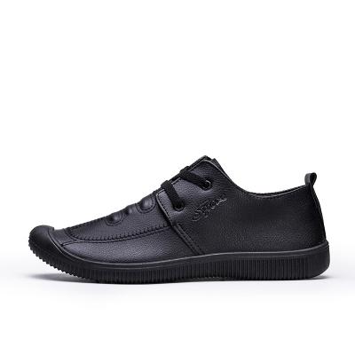 China 2021 Fashion Trend Outside Leather Shoes Comfortable Sneakers Men's Sports Shoes New for sale