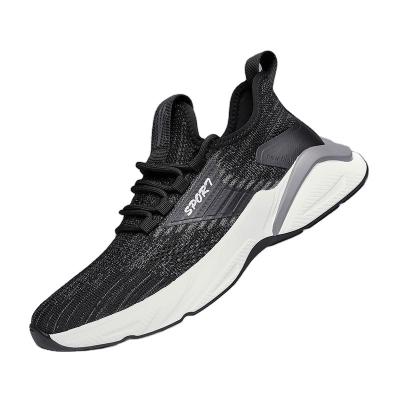 China Flat 2021 spring and autumn new casual sports shoes fashion driving woven men's running shoes for sale