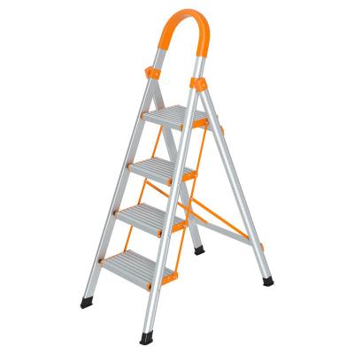 Cina Factory Direct Durable Safety Step Folding Aluminium Ladder For Home Supermarket in vendita