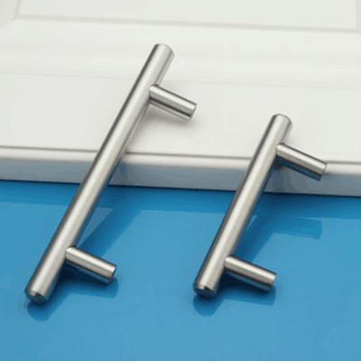 Κίνα 128mm Stainless Steel Kitchen Cupboard Handles Door Cabinet T Bar Handle Pull Knob  Furniture Handle προς πώληση