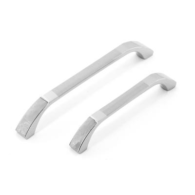 China RE-1002 high quality furniture handle Zinc Alloy Silver Color Cabinet handles for sale