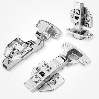 Cina 100 Degree Fixed Hydraulic Damping Cabinet Hinges Soft Close Hidden Concealed Hydraulic Door Hinge in vendita