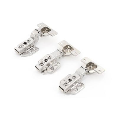 China Factory Wholesale Nickel Plated Kitchen Cupboard Cabinet Hinge 100 Degree Hydraulic Damping Hinges for sale