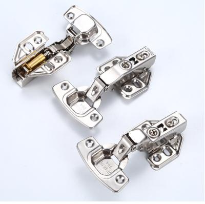 Cina 304 Stainless Steel Hinge Kitchen Hydraulic Soft Close Door Hinge Furniture Shock Absorber Wooden Furniture Hinge Hardware in vendita