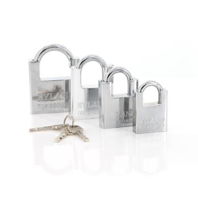 중국 Half-Pack Beam Blade Iron Pad Lock Electronic Chrome Plated  Solid brass 판매용