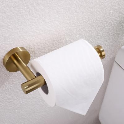 China Stainless Steel Bathroom Wall Fittings Accessory Tissue Towel Accessories  Wall Mount Toilet Paper Holder for sale