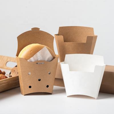 China Biodegradable Customized Paper Box Take Out Fast Food Packaging Boxes Fast Food Containers for sale