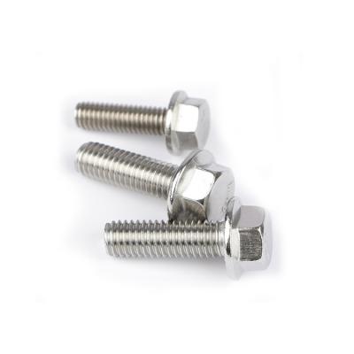 China Professional Industry Manufacturer Steel Zinc Plated Hexagon Thread Din6921 Flange Bolts for sale