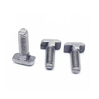 China Din787 Industry Black T Head Bolt Stainless Steel High Pressure Grade Heavy Duty 10.9 T Slot Bolts for sale