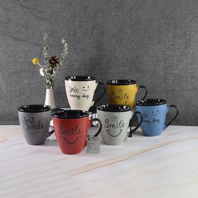 China Stocked Wholesale Personalized Customized Travel Sublimation Porcelain Ceramic Coffee Mug With Logo for sale