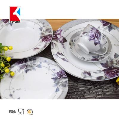 China Sustainable Tableware Germany Dinner Set High Quality Wholesale Porcelain for sale