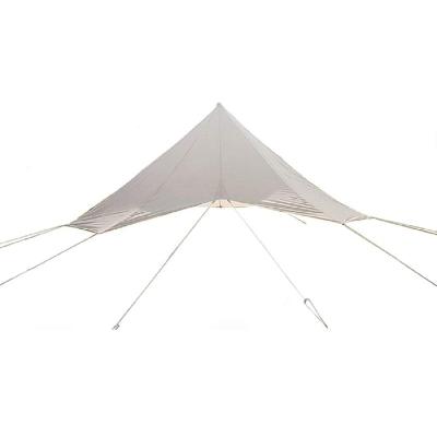 China Portable Camouflage/Field Play Tent Rain Cover Sun Shelter for Outdoor yurt tent RPET rain fly ripstop camping tent tarp waterproof for sale