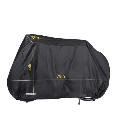 China 600d rain cover protection for bike heavy duty cover outdoor waterproof cover 009 for sale