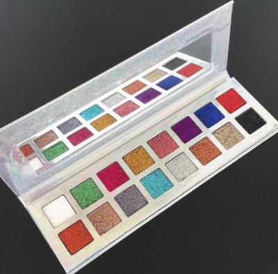 China Free Sample Private Label Custom Eyeshadow Waterproof 16 Colors for sale