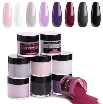 China 8 Color Set Nail Infiltration Fashionable No Bake Powder for sale