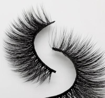 China New 3D Mink Hair Soft False Eyelashes long thin natural of natural slenderness for sale