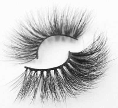 China Wholesale vendo of slenderness 25mm5D mink hair natural mink eyelashes false lashes5d for sale