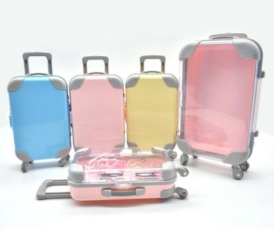 China Auxiliary Tools False Eyelashes Box Multicolor Suitcase Luggage Packaging For Luggage for sale