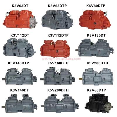 China Building Material Stores Excavator Hydraulic Pump K3V63 K3V112 K3V140 K3V180 K5V80 K5V140 K5V160 K5V200 K5V212 K7V63 K7V125 Main Pump for sale